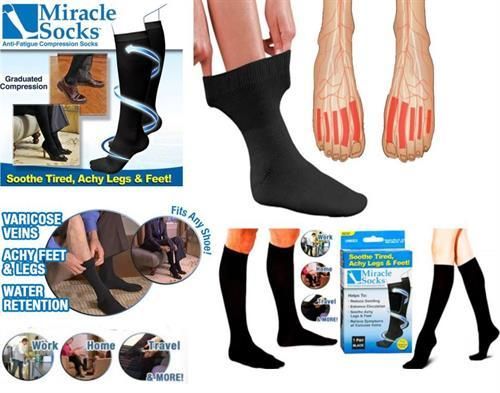 Anti Fatigue Compression Miracle Socks (Pair of 1)