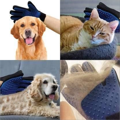 Pet Cleaning-Grooming Hair Hand Gloves